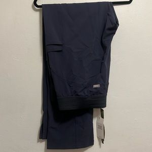 NWT XL TALL Figs Quiet Navy Scrub Bottoms